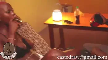 dobolee herbal makes his big cock hard as he fuck his sexy model girlfriend