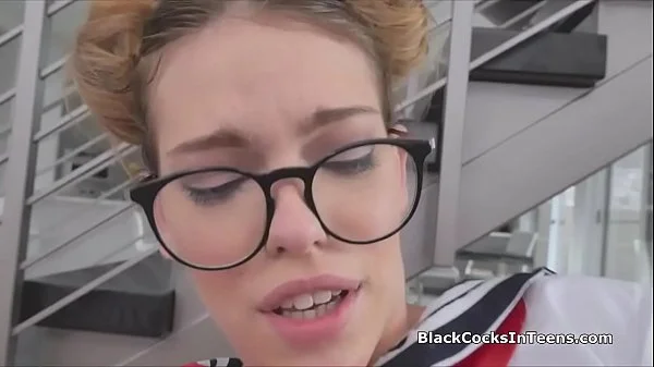 Coed teen besties trying out BBC for the first time