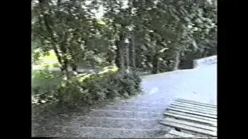 Swedish Martina fucks outdoors