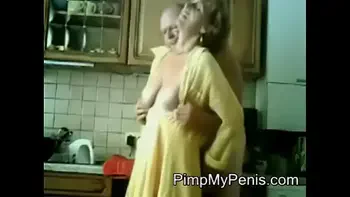 old couple having fun in cithen