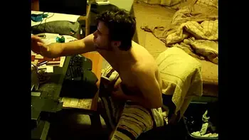 After shower jerkoff.