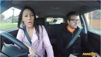 Candy Kane - Bossy Teen 18+ Gets Creampied By Driving Instructor