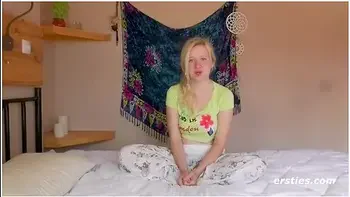 21 Year Old Music Student 18+ Anna M. Masturbates With Dildo