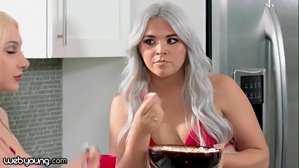 Sexy Girl Skylar Vox Pops The Cherry Of Her Stepsister