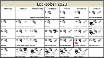 Locktober 2020 - The tasks that each proper chastity slave should perform that month of the year. You have to follow all the tasks consistently. You must not skip any task. Any task you miss for whatever reason, means your dick stays locked an extra day.