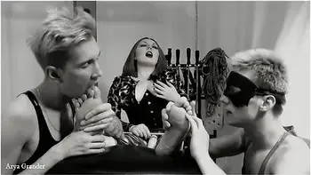 Home Video Threesome - Feet Slave