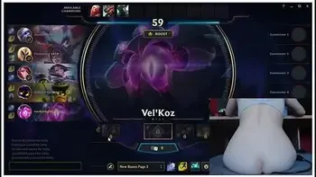 Gamer Girl And Luna Legend - Anal For Every (inflatable Plug) I Almost Cried League Of Legend #7 Luna