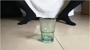 Mega Squirt Into The Glass Extremely Wet - Claary Cherry