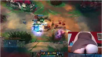 Inflatable Buttblug Challenge #2 League Of Legends #16 Luna - Gamer Girl