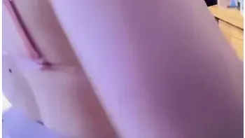 Smol Tit Teen 18+ Strips Out Of A Pretty Pink Dress And Plays With Her Pretty Pink Pussy