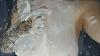 Shower Booby Rub And Wash Down! Twitter Thank You