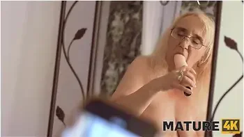 Fatty Mature Woman Is Banged By Unstoppable Man On The Couch