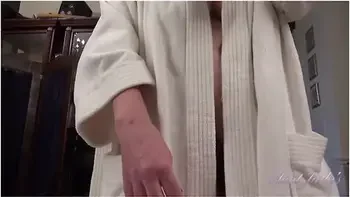 Judys - Your Mature Hairy Stepaunt Grace Catches You Watching Porn (pov) With Aunt Judys