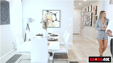 Black Cock Makes A Cum Deposit In Mandy Rheas Pussy