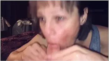 Mature Milf Wife Loves Sucking Cock & Swallowing Cum