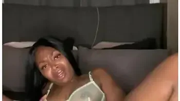 Black Girl Touching Herself Pt.2