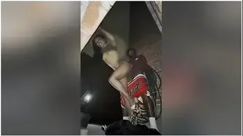 Public Sneaky Link Smoke And Fuck Cali Gets Fucked Outside By Chris Blaccwood