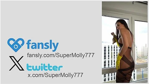 Maid In Yellow Gloves. Hard Anal With A Big Dick In A Nylon Bodysuit