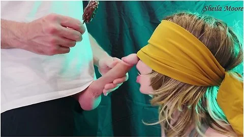 Ice Cream Taste Game. My Stepsister Swallows My Cum- Sheila Moore