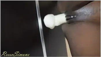 Reesesimone Powerglide Fun, Masturbation, Multiple Toys, Anal, Large Dildo