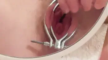 Slut Stuffs Virgin Pisshole