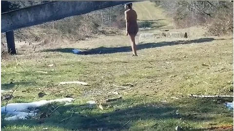 Real Amateur / Exhibitionism W Hot Black Barbie. Fully Nude