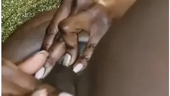 Ebony Girl Masturbates And Makes Herself Cum