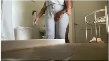 Sneakin & Riding His Dick In The Bathroom At The Couples Retreat