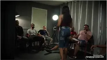 La La Fucks 5 Guys And Eats Cum! With Lala Ivey, Randy Denmark And Chris Cock