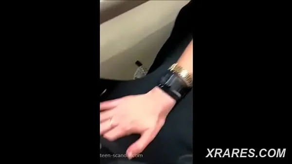 Real Slut Flashes her Tits and Rubs My Hard Cock During Class