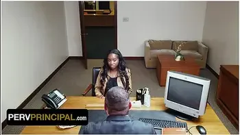 Free Premium Video Perv Principal - A Bit Of Sex-ed - Full Movie With Black Stepmom Naomi Foxxx Squirting On White Cock