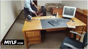 Perv Principal - Big Titted Ebony Milf Naomi Foxxx Squirts Multiple Times While Riding White Dick