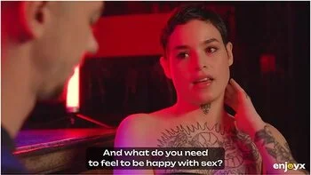 Obedient Tattooed Slut Gets Gagged And Dominated By Two Rough Guys In Bdsm Style - Jimmy Bud And Saba Lapiedra