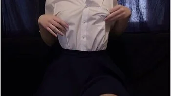 Asian Woman Undresses On The Camera And Gently Passages Herself