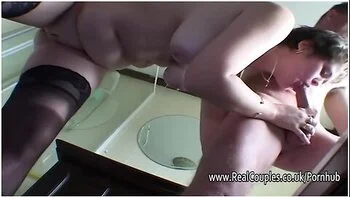 Chubby Older Wife Is Eaten Out By Husband And Gives Rimjob