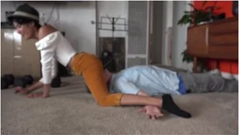 Get Off My Face! Surprise Clothed Facesitting And Lapdace With Viva Athena