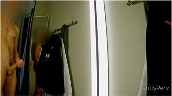 Dressing Room Adventure: I Show My Naked Body For A Sexy Lady...she Cant Resist And Makes Me Cum