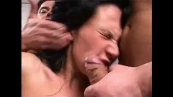 Blonde Nikky Blond Threesome Double Penetration Interracial Fuck Scene