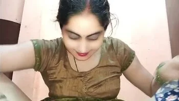 Indian Desi Bhabhi Janvibhabhii Hardcore Sex with Blowjob & Creampie in Hindi - Newly Married Couple Midnight Fuck