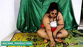 Witch Doctor Blowjob and Doggy Style Fucking with Big Ass Aunty