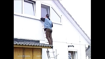 Busty Housewife Gets Hard Fuck from Husband - Big Tits Anal Blowjob