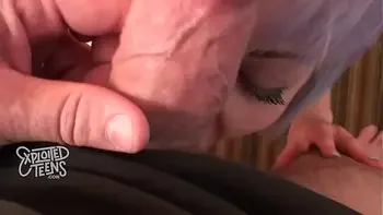 Petite Goth Teen Amateur From ExploitedTeens Sucks and Fucks