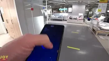 Vibrating panties while shopping - Public Fun with Monster Pub