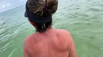 Public Beach Anal Creampie with Screwdriverzz - Risky Outdoor Doggy Style