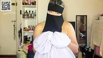 Bubblesincollege American Teen in Hijab Fucks with Huge Natural Tits and Makes You Cum