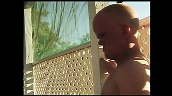 Hairy Brunette Lena Ramon Deep Throats BBC in Outdoor Threesome Blowjob Cumshot