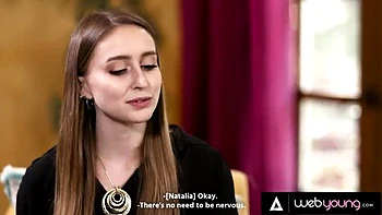 Laney Grey Hot Lesbian Therapy with Natalia Nix - Passionate Pussy Eating & Natural Tits