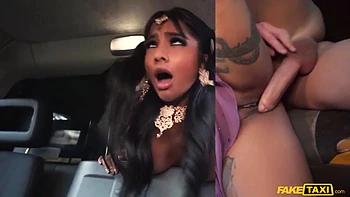 Yasmina Khans Steamy Nurse Check In Cab