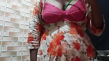 Desi Girl Kitchen Room Dress