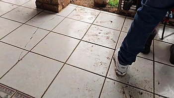 My Friend Sharing His Wife For A Quick Outdoor Fuck,sharing Cum In Her Pussy